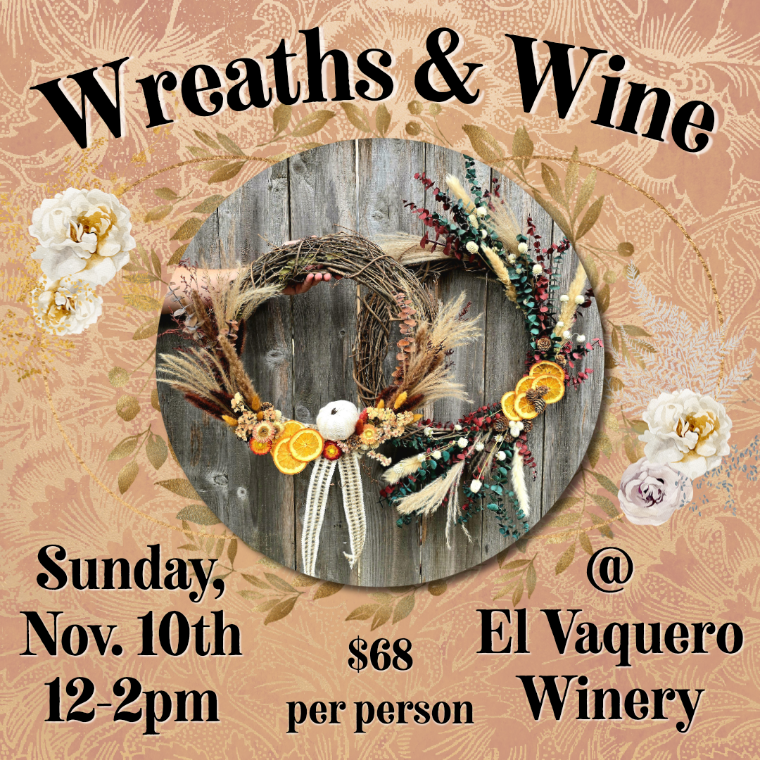 Wreaths & Wine Event Tickets